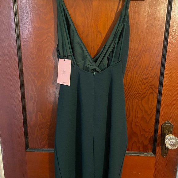 Hello Molly Mini Dress Green M - Picture 5 of 5